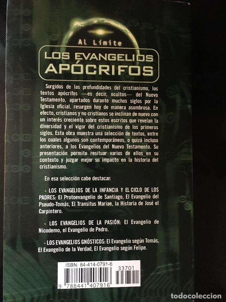 Libros de segunda mano: Pierre Grepon, Al limite, Los evangelios apocrifos, EDAF - Foto 2