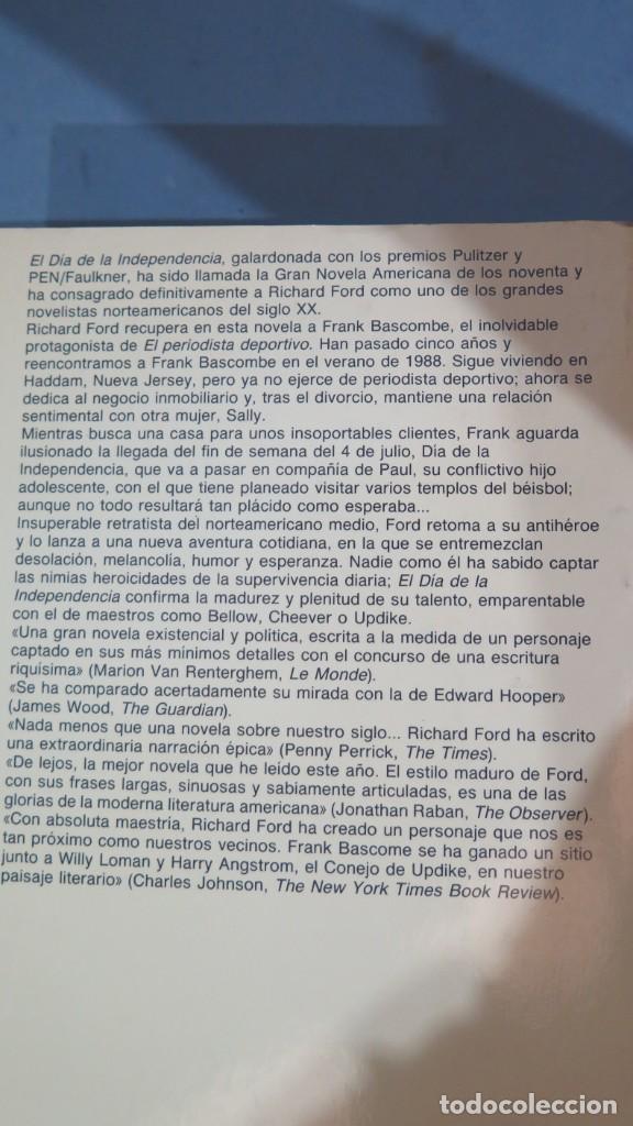 Libros de segunda mano: 1966.- EL DIA DE LA INDEPENDENCIA. FORD - Foto 2