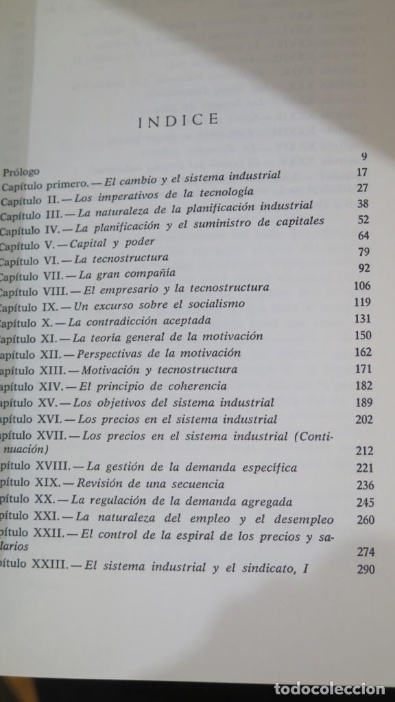 Libros de segunda mano: EL NUEVO ESTADO INDUSTRIAL. JOHN K. GALBRAITH - Foto 2