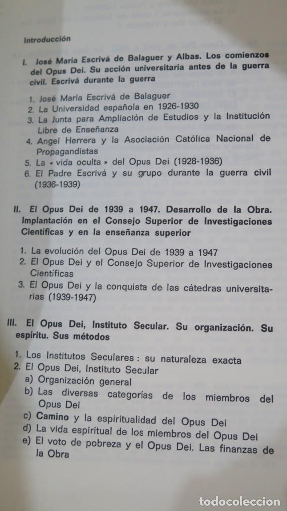 Libros de segunda mano: EL OPUS DEI EN ESPA&Ntilde;A. DANIEL ARTIGUES. TOMO I - Foto 2