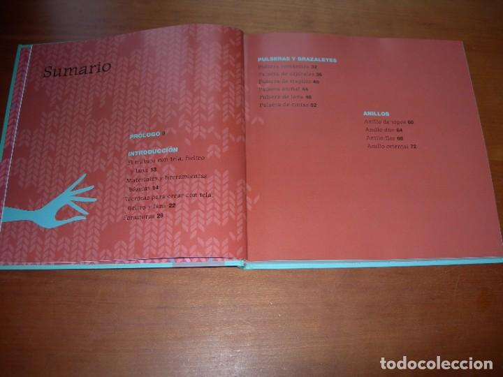 Libros de segunda mano: COLECCI&Oacute;N BISUTER&Iacute;A CREATIVA / LANA Y TELAS - Foto 4