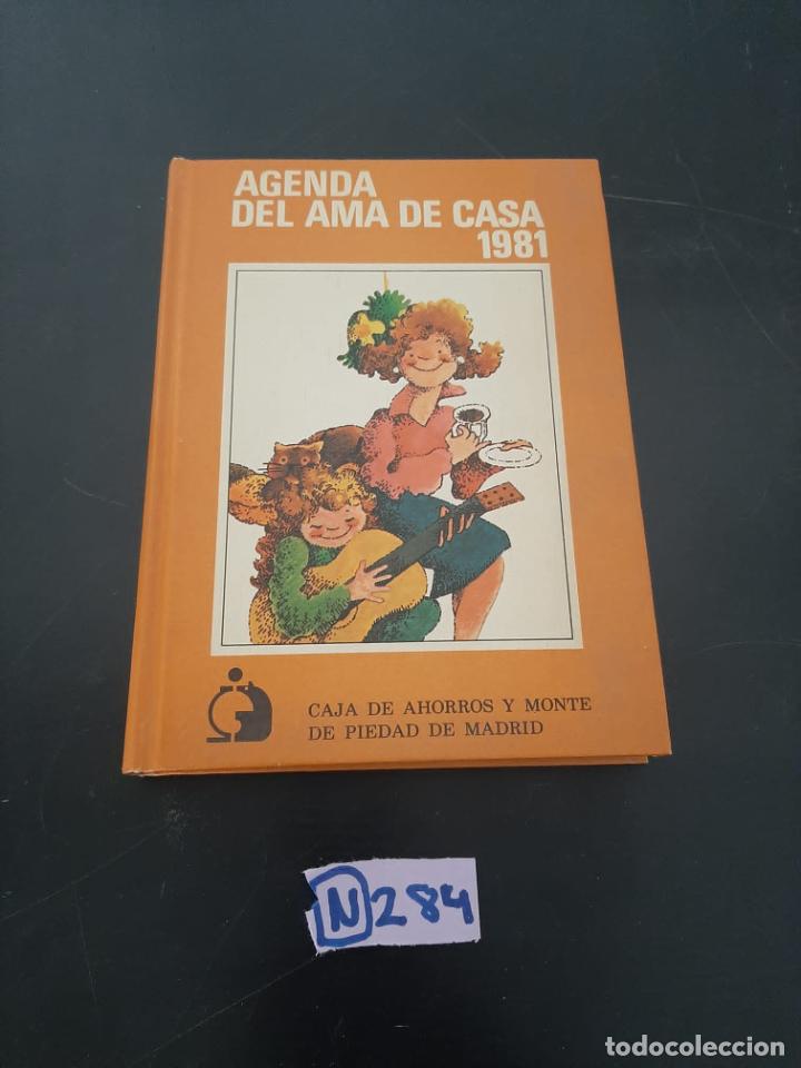 Libros de segunda mano: Agenda del ama de casa 1981 - Foto 1