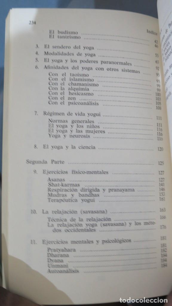 Libros de segunda mano: TEOR&Iacute;A Y T&Eacute;CNICA DEL YOGA. CALLE - Foto 3