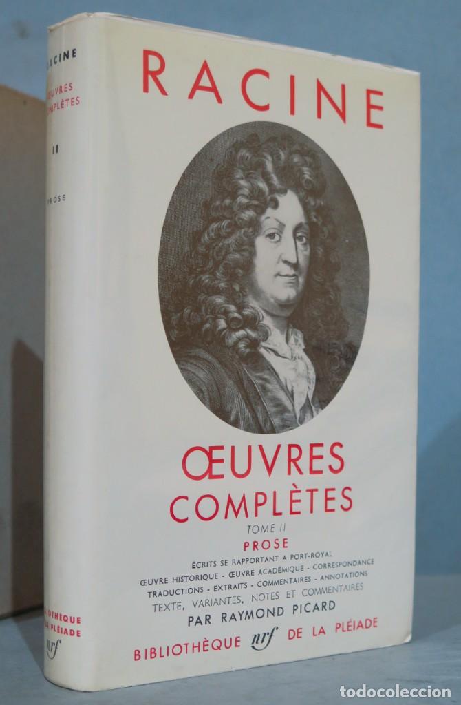 Libros de segunda mano: 1950.- OEUVRES. RACINE. PLEIADE. 2 TOMOS - Foto 6