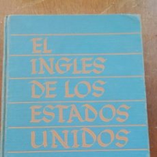Libros de segunda mano: EL INGLÉS DE LOS ESTADOS UNIDOS, P. CARLO- ROSSI S. J, PYMY 19. Lote 400966574