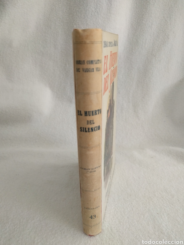 Libros de segunda mano: El huerto del silencio. Obras completas de Vargas Vila. - Foto 5