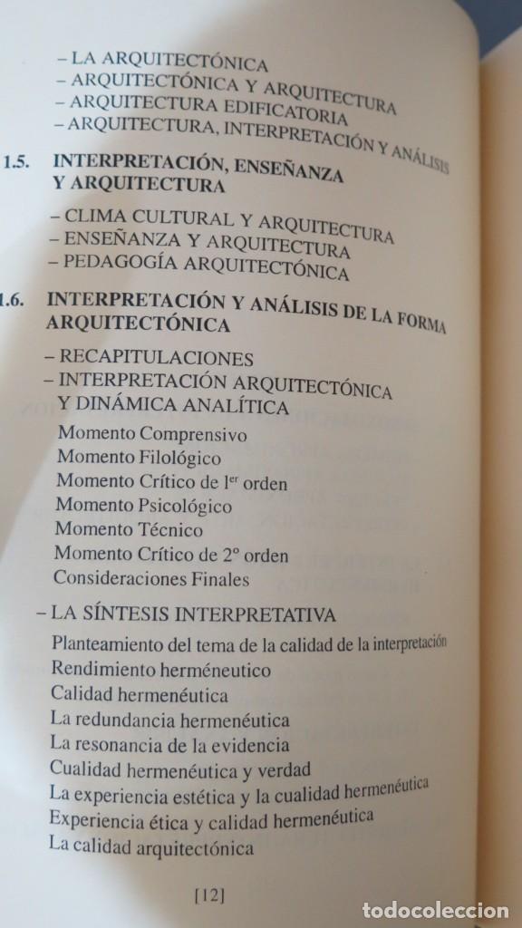 Libros de segunda mano: LA INTERPRETACION DE LA OBRA DE ARTE. JAVIER SEGUI, JOAQUIN PLANELL - Foto 3