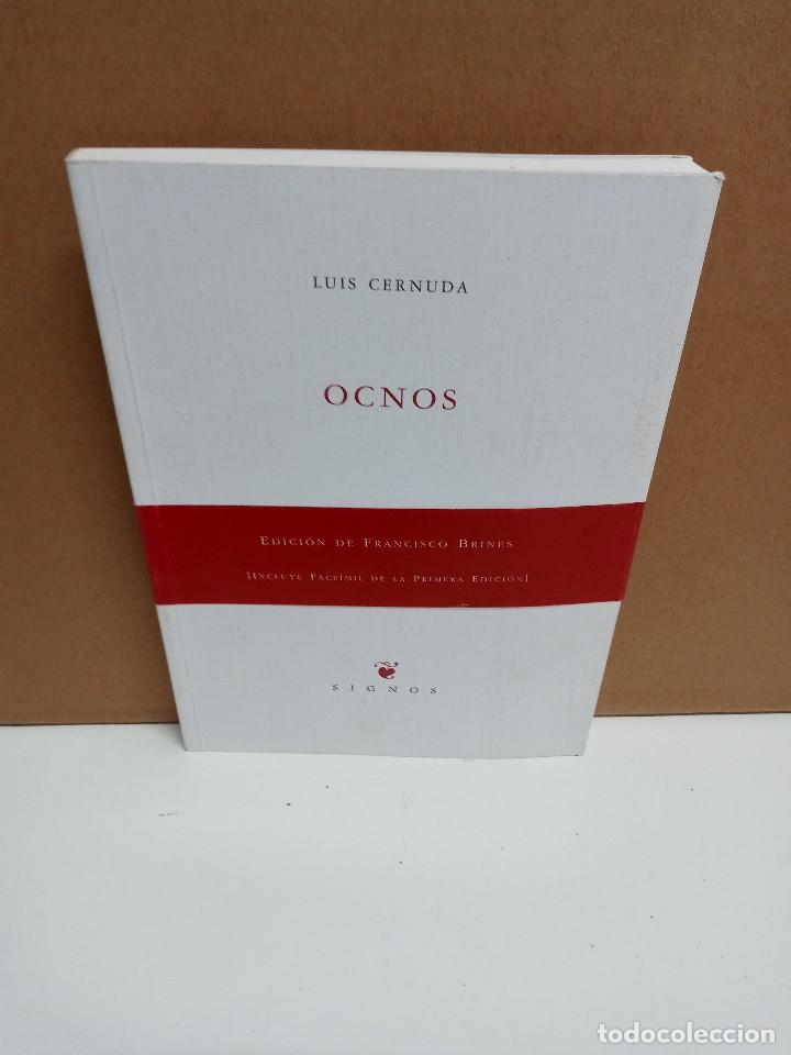 Libros de segunda mano: Luis Cernuda - Ocnos - Signos - Foto 1
