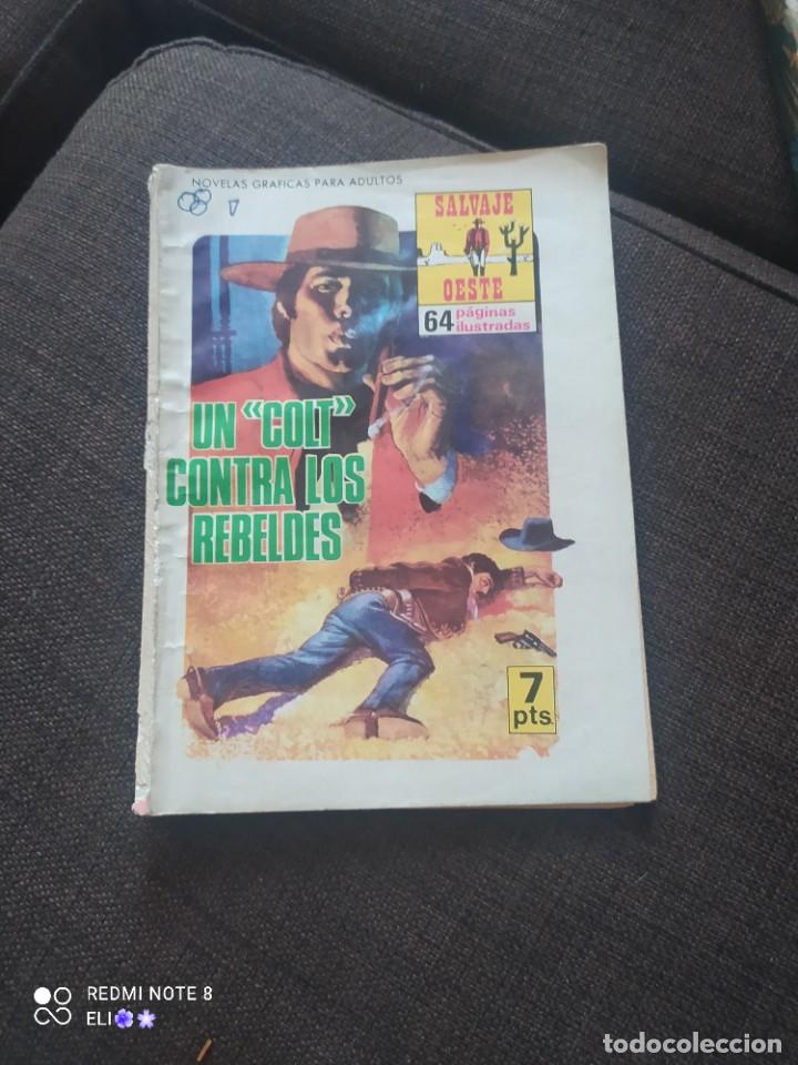 Second hand books: UN COLT CONTRA LOS REBELDES coleccion salvaje oeste , producciones editoriales