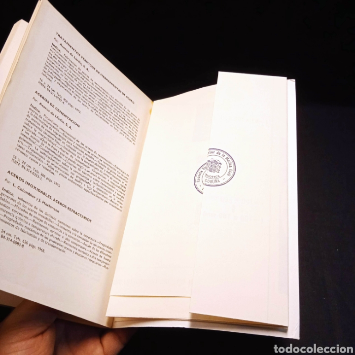 Libros de segunda mano: ACEROS R&Aacute;PIDOS - H&Eacute;CTOR BLANCO - URMO 1982 - Foto 8