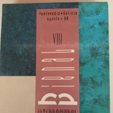 Libros de segunda mano: 2 TOMOS EN SOPORTE EDITORIAL PONTEVEDRA 1988 BIENAL INTERNACIONAL DEL ARTE - MUY RARO
