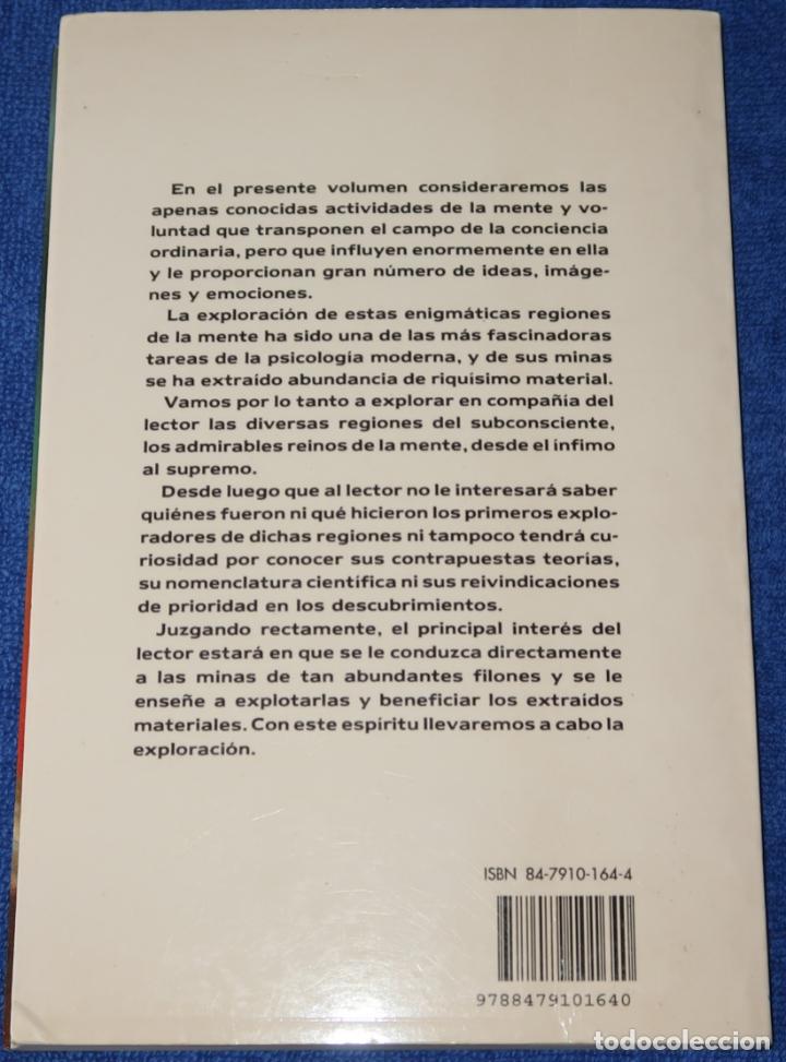 Libros de segunda mano: El poder Subsconsciente - William W. Atkinson - Editorial Hum&aacute;nitas (1998) - Foto 3