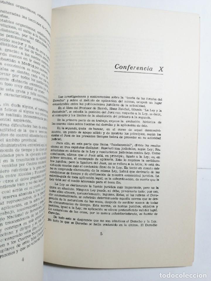 Libros de segunda mano: JORNADAS MUNICIPALES EN LAS ISLAS CANARIAS. 1957. - Foto 5
