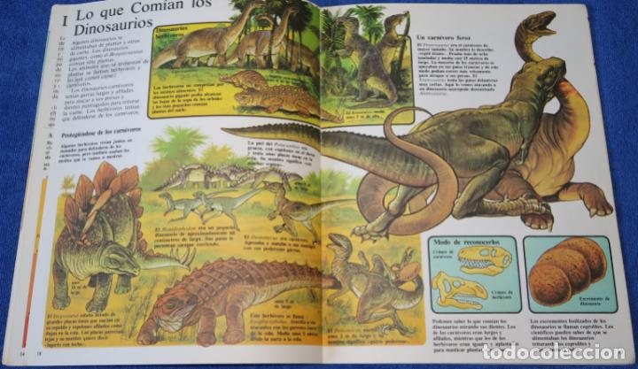 Libros de segunda mano: Dinosaurios - La Prehistoria ilustrada para ni&ntilde;os - PLESA - EDICIONES SM (1981) - Foto 4