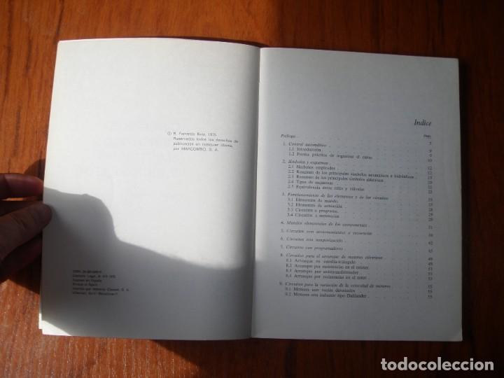 Libros de segunda mano: LIBRO CIRCUITOS NEUMATICOS ELECTRICOS E HIDR&Aacute;ULICOS MARCOMBO - Foto 3