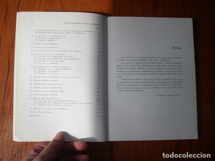 Libros de segunda mano: LIBRO CIRCUITOS NEUMATICOS ELECTRICOS E HIDR&Aacute;ULICOS MARCOMBO - Foto 4