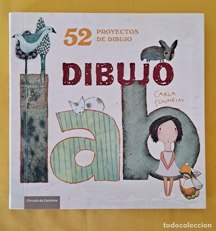 Libros de segunda mano: CARLA SONHEIM - 52 PROYECTOS DE DIBUJO - CIRCULO DE LECTORES 2014 - Foto 2