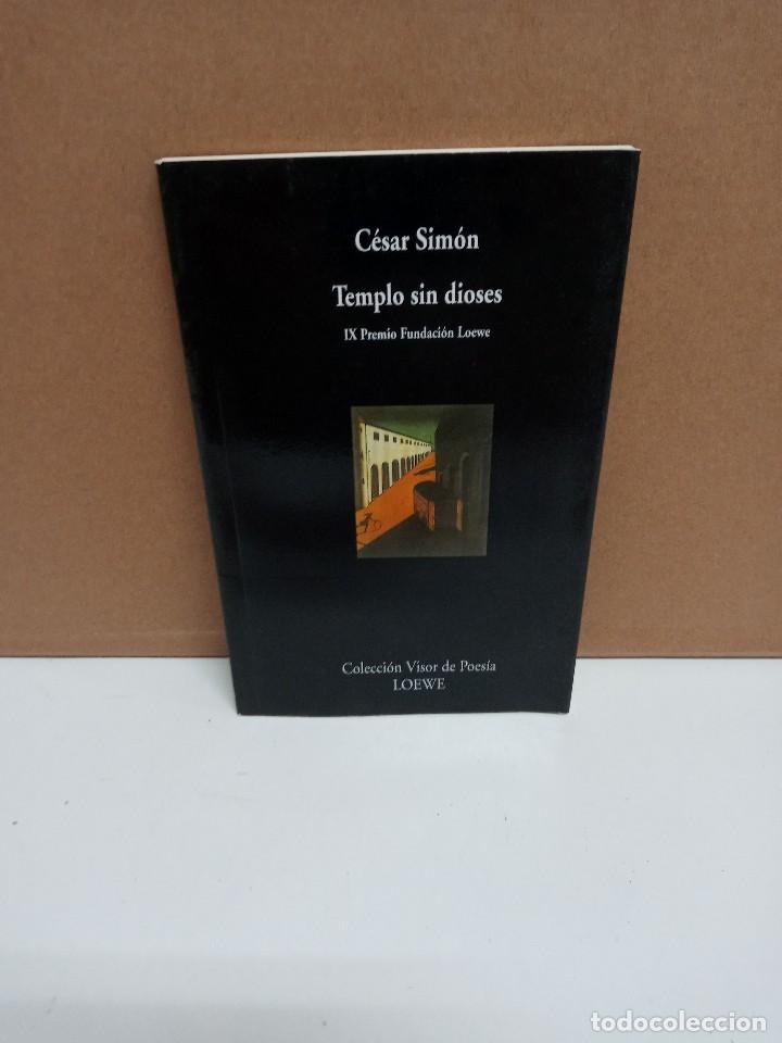 Libros de segunda mano: C&eacute;sar Sim&oacute;n - Templo sin dioses - Visor - Foto 1
