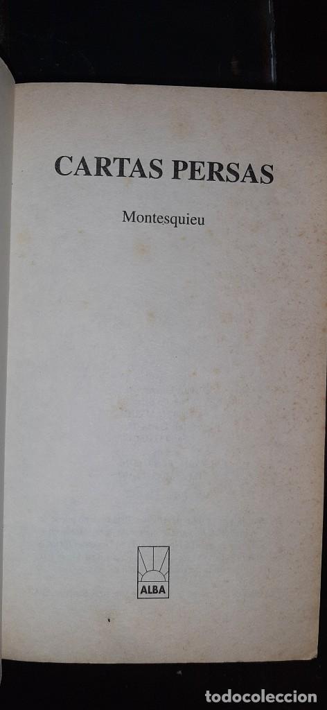 Libros de segunda mano: CARTAS PERSAS. MONTESQUIEU - Foto 2