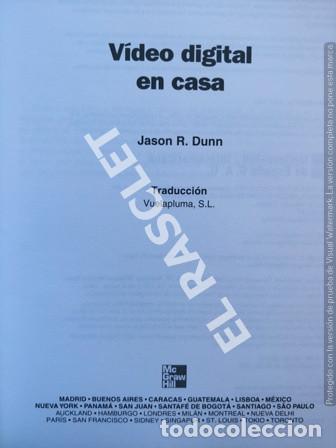 Libros de segunda mano: V&Iacute;DEO DIGITAL EN CASA - MICROSOFT- JASON R. DUNN - Foto 2