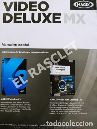 Libros de segunda mano: VIDEO DELUXE MX - MAGIX - MANUAL EN ESPA&Ntilde;OL - Foto 1