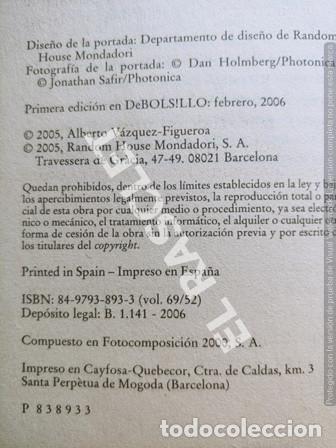 Libros de segunda mano: A LA DERIVA - ALBERTO V&Aacute;ZQUEZ -FIGUEROA - Foto 3