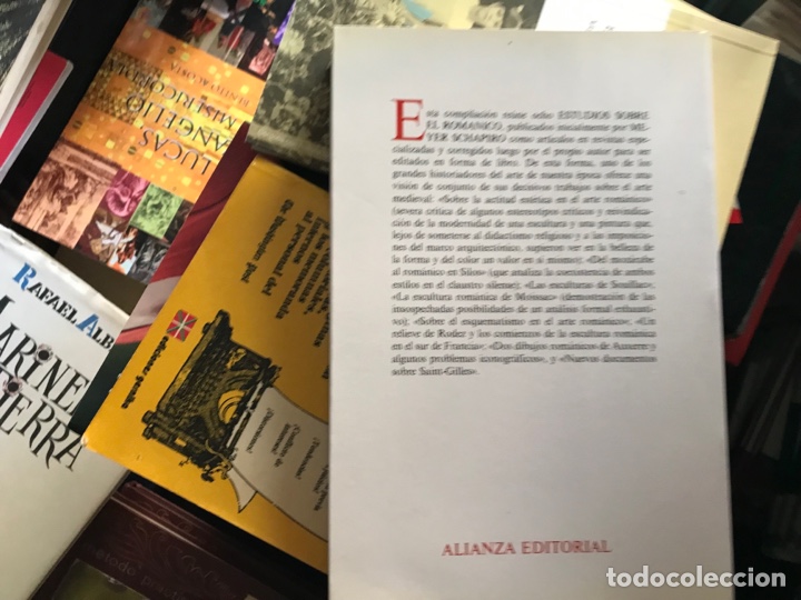 Libros de segunda mano: Estudio sobre el rom&aacute;nico. Meyer Schapiro. Alianza forma 40 - Foto 3