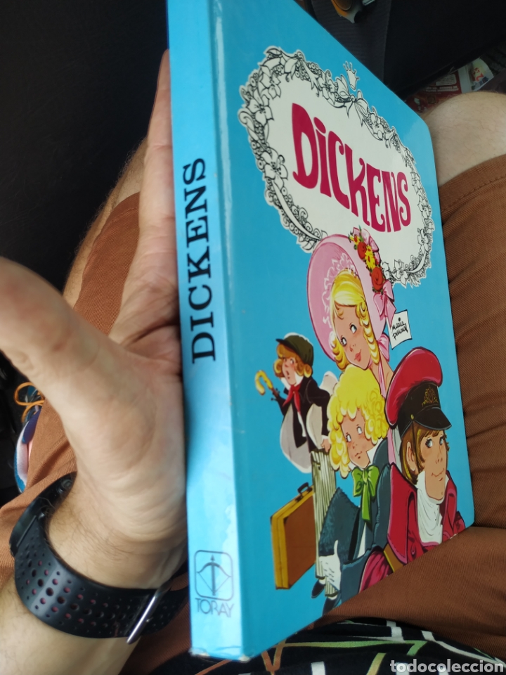 Libros de segunda mano: Libro de Dickens dibujos Mar&iacute;a Pascual ed Toray 1982 - Foto 4