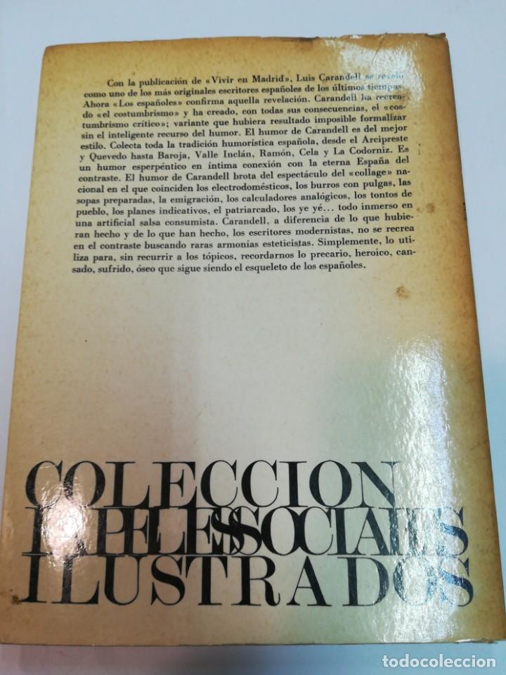Libros de segunda mano: LUIS CARANDELL Los espa&ntilde;oles SA4537 - Foto 2