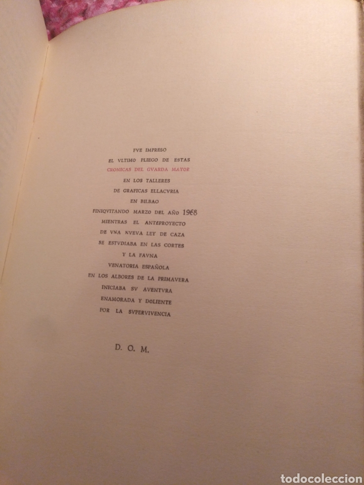 Libros de segunda mano: Nicol&aacute;s Dorado. Cr&oacute;nicas del Guarda Mayor. Bilbao 1968 - Foto 4
