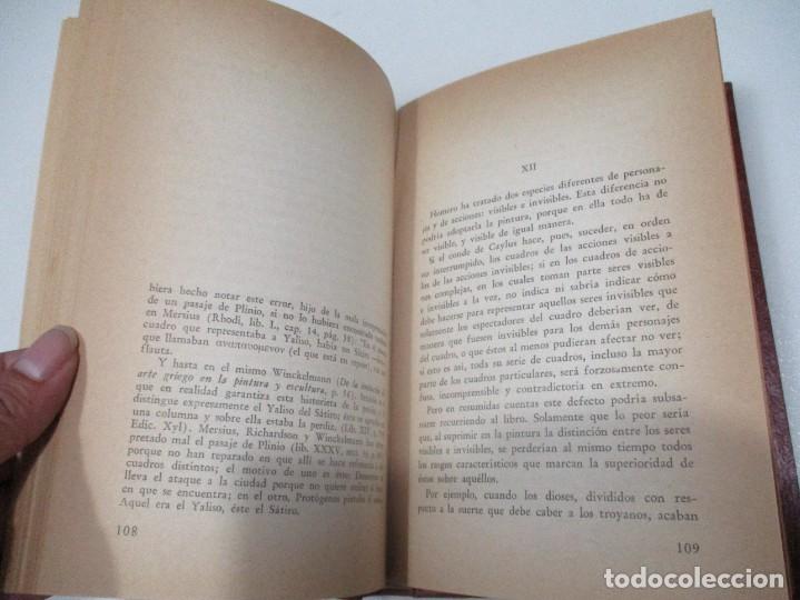 Libros de segunda mano: GOTTHOLD EPHRAIM LESSING Laocoonte W7799 - Foto 3