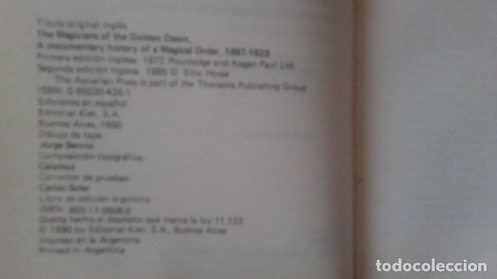 Libros de segunda mano: LOS MAGOS DE LA GOLDEN DAWN 1990 - Foto 3