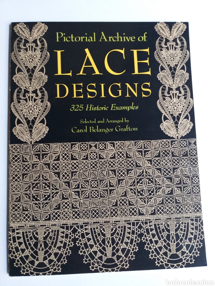 Libros de segunda mano: Lage designs 325 hist&oacute;ric examples . ...... encajes artesan&iacute;a manualidades