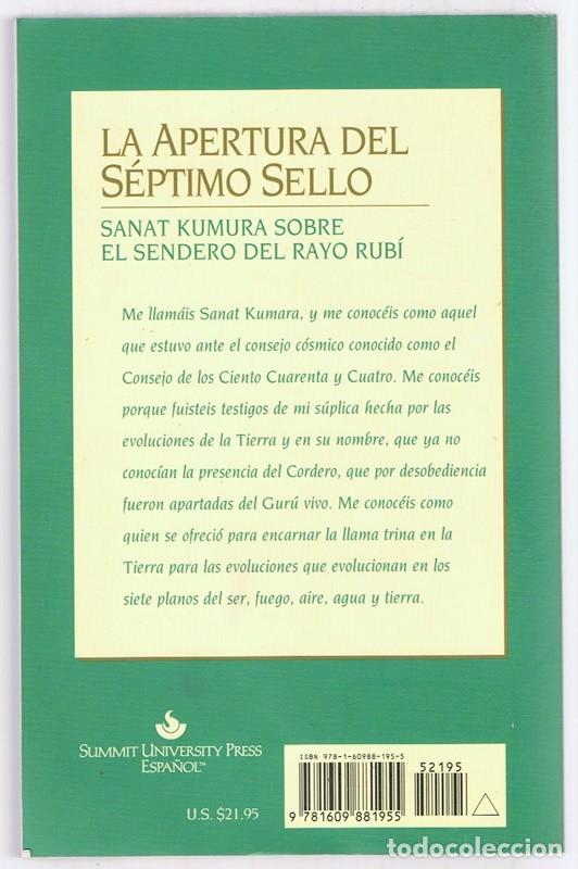 Libros de segunda mano: LA APERTURA DEL S&Eacute;PTIMO SELLO ELIZABETH CLARE PROPHET - Foto 2