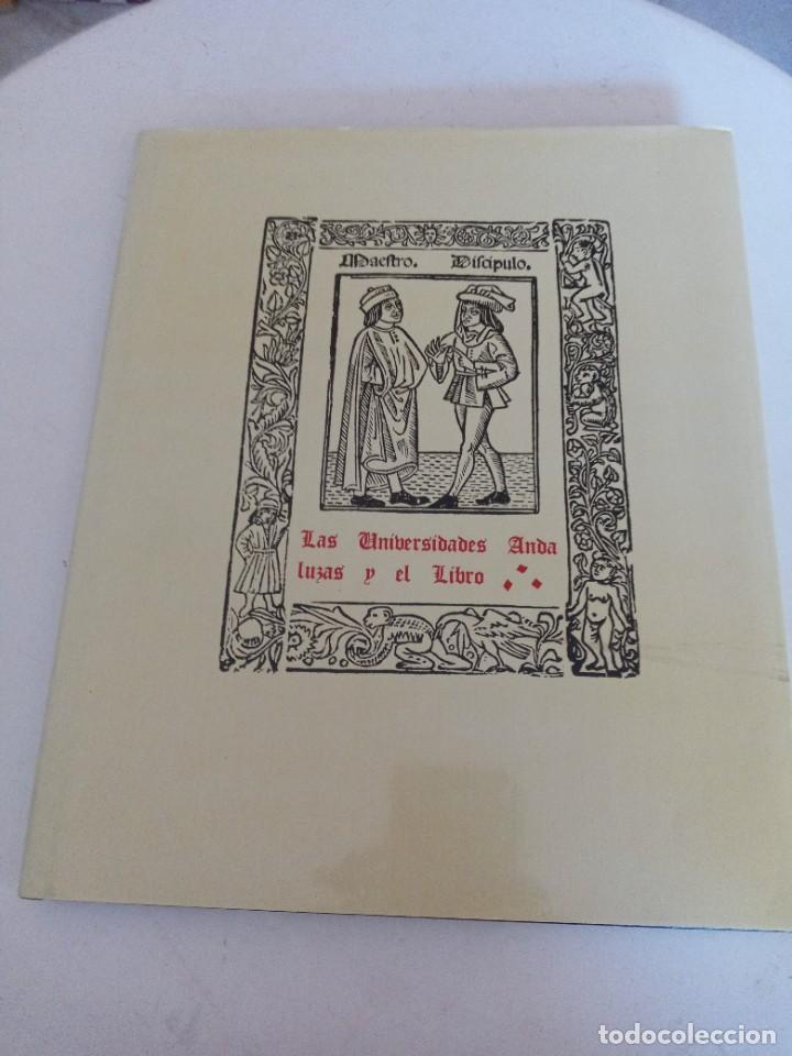 Libros de segunda mano: LAS UNIVERSIDADES ANDALUZAS Y EL LIBRO - Foto 1