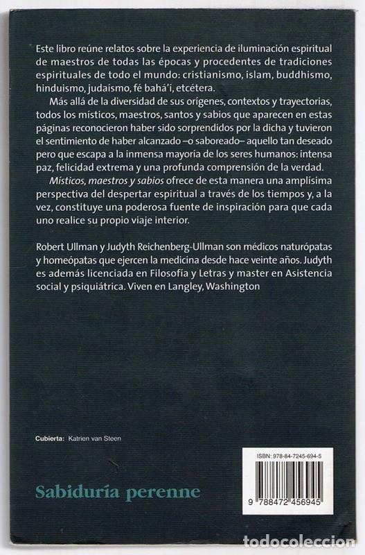 Libros de segunda mano: M&Iacute;STICOS,MAESTROS Y SABIOS VV.AA. - Foto 2