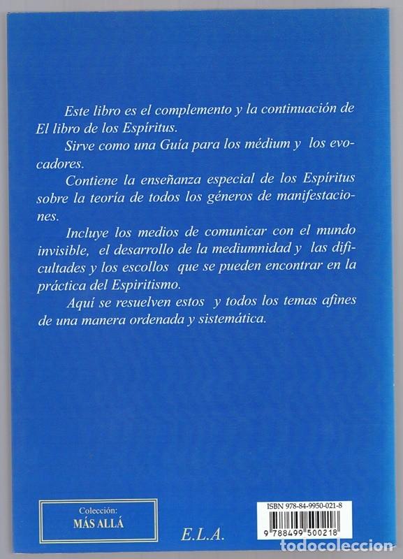 Libros de segunda mano: EL LIBRO DE LOS MEDIUMS ALLAN KARDEC - Foto 2