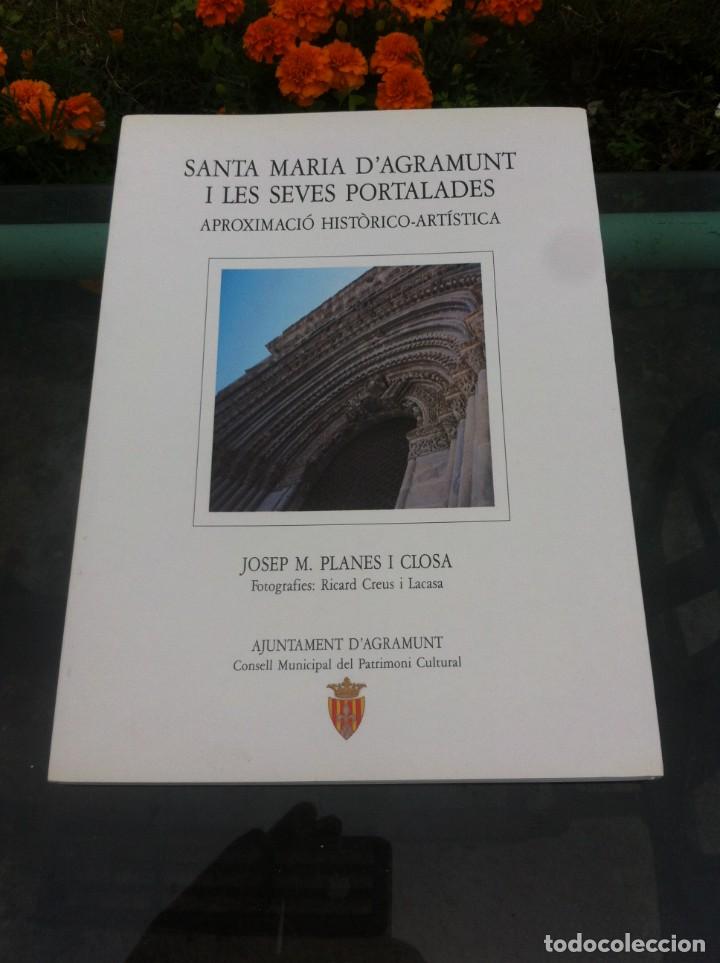 Libri di seconda mano: JOSEP M. PLANES I CLOSA. SANTA MAR&Iacute;A D'AGRAMUNT I LES SEVES PORTALADES. 1986