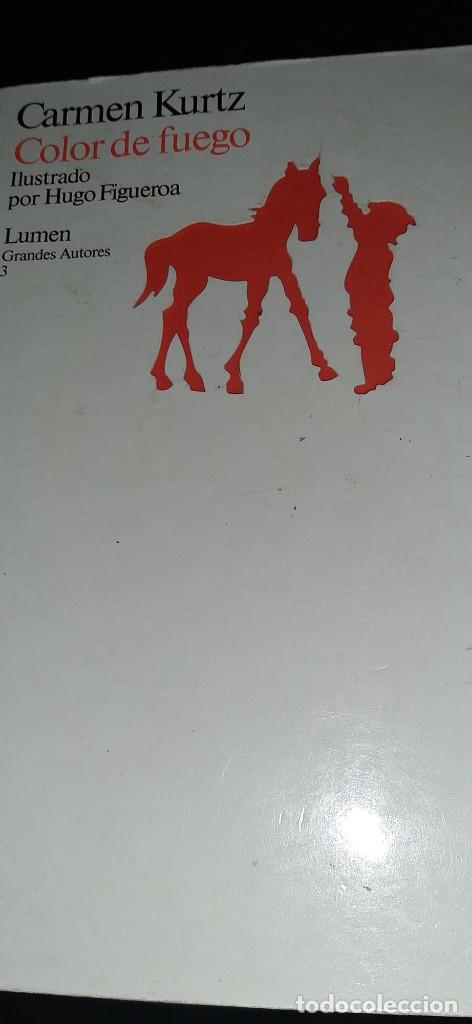 Libros de segunda mano: COLOR DE FUEGO. CARMEN KURTZ - Foto 1