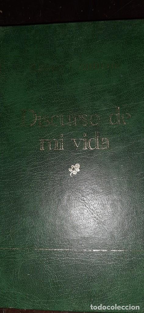 Libros de segunda mano: DISCURSO DE MI VIDA. ALONSO CONTRERAS - Foto 1