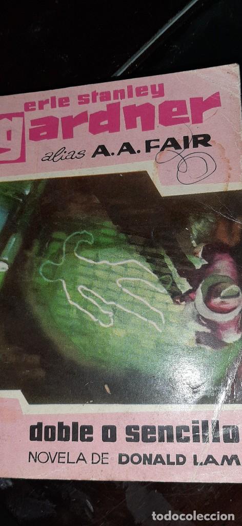 Libros de segunda mano: DOBLE O SENCILLO. ERLE STANLEY GARDNER. - Foto 1