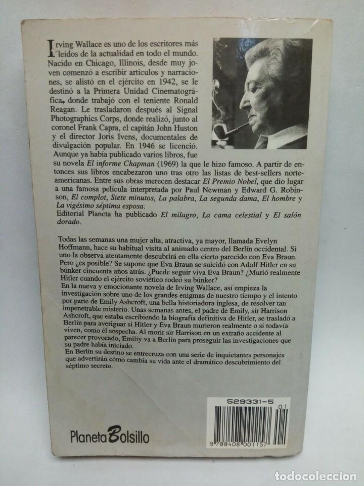 Libros de segunda mano: EL SEPTIMO SECRETO de IRVING WALLACE - Foto 2