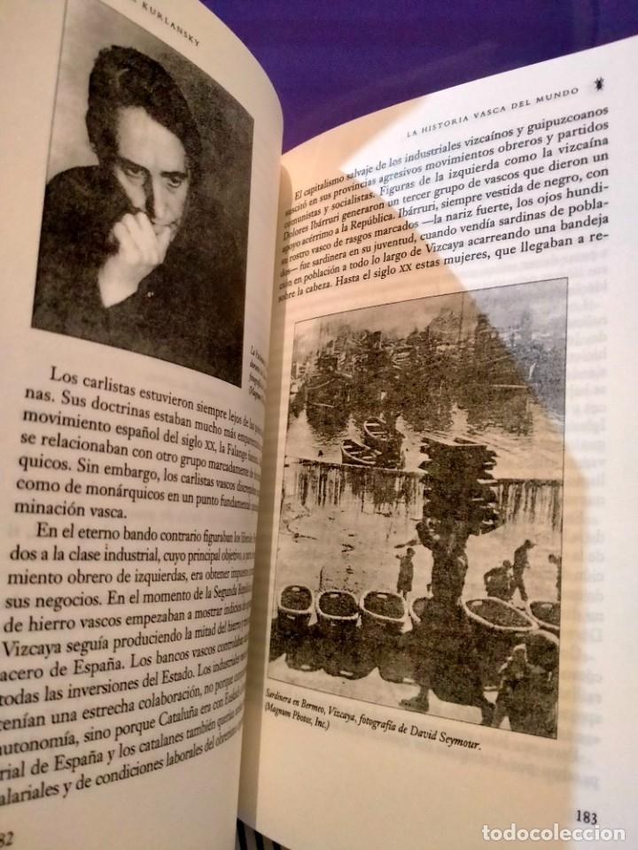 Libros de segunda mano: MARK KURLANSKY .LA HISTORIA VASCA DEL MUNDO .EDICIONES DEL BRONCE - Foto 7