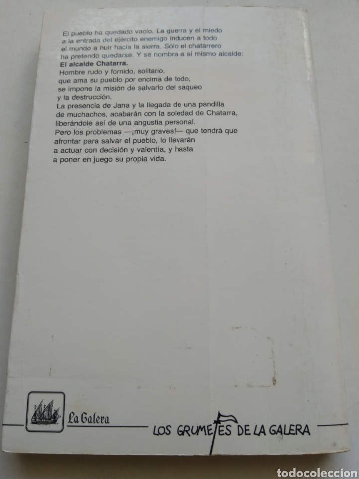 Libros de segunda mano: EL ALCALDE CHATARRA/JOSEP VALVERD&Uacute; - Foto 5