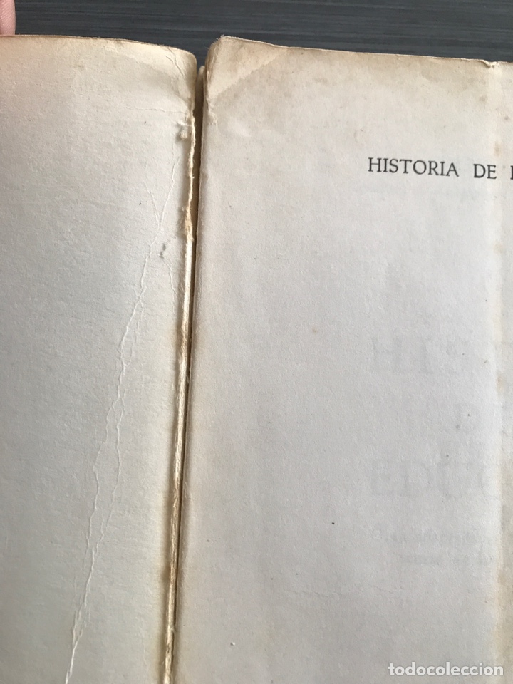 Libros de segunda mano: historia de la educaci&oacute;n jesus llopis 1969 - Foto 4