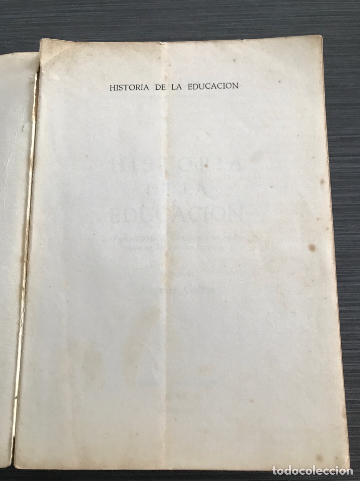 Libros de segunda mano: historia de la educaci&oacute;n jesus llopis 1969 - Foto 5