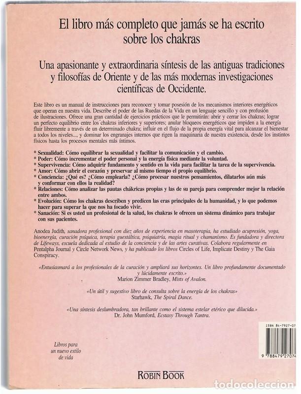 Libros de segunda mano: LOS CHAKRAS LAS RUEDAS DE LA ENERG&Iacute;A VITAL ANODEA JUDITH - Foto 2