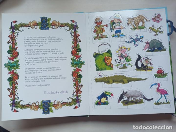 Libros de segunda mano: Libro Vive una aventura - La Selva Tropical - Foto 2