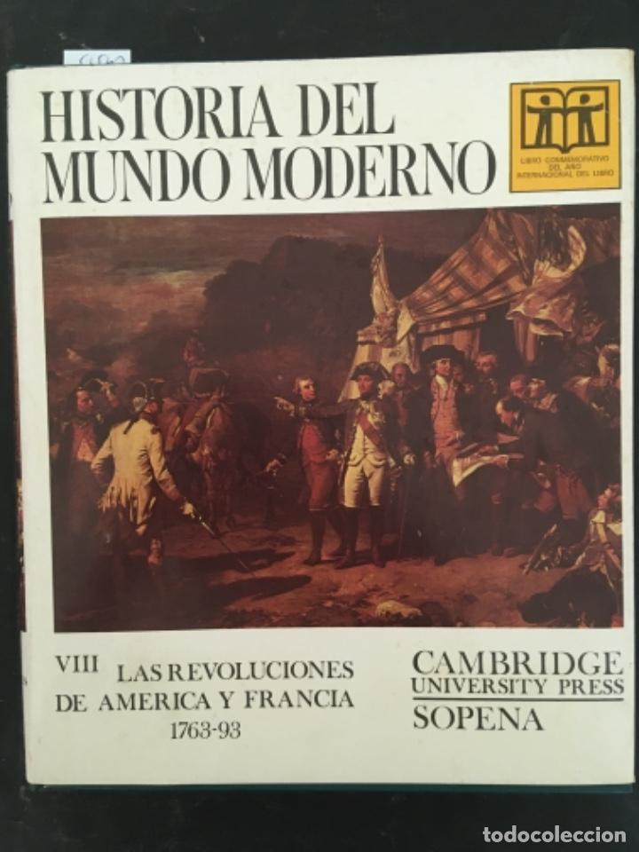 Gebrauchte B&uuml;cher: HISTORIA DEL MUNDO MODERNO, LAS REVOLUCIONES DE AMERICA Y FRANCIA 1763 93, CAMBRIDGE 8