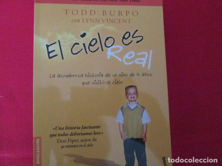 Libros de segunda mano: EL CIELO ES REAL TODD BURPO - Foto 1